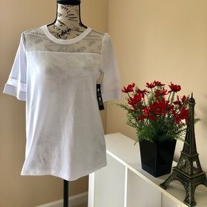 Mesh Insert Tee
